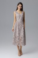 Sukienka Model M639 Beige - Figl
