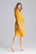 Sukienka Model M656 Musztarda - Figl