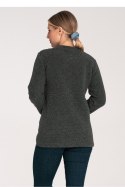 Sweter Damski Model M1044 Dark Grey - Figl Sweter Damski Model M1044 Dark Grey - Figl