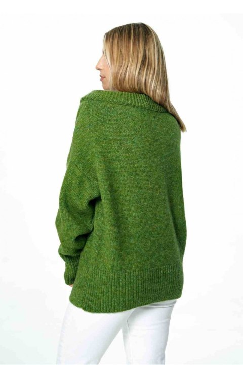 Sweter Damski Model M882 Green - Figl Sweter Damski Model M882 Green - Figl