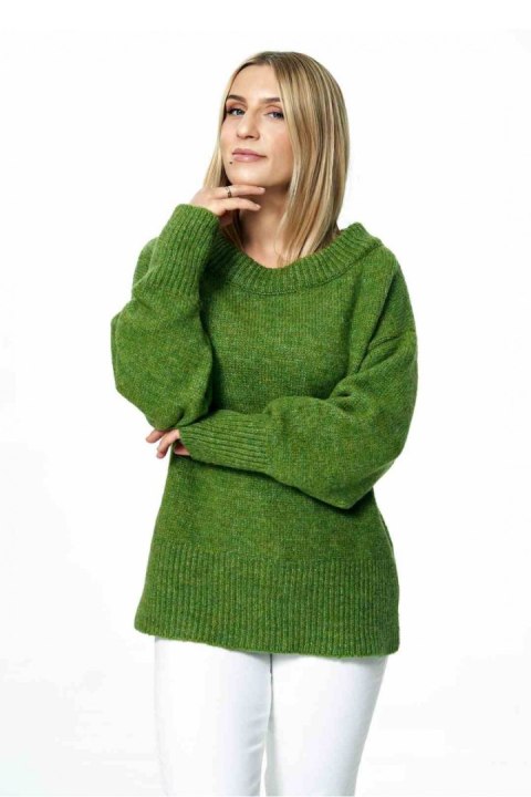 Sweter Damski Model M882 Green - Figl Sweter Damski Model M882 Green - Figl