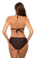 Jednoczęściowy strój kąpielowy Kostium kąpielowy Model Anina M-680 Brown - Marko Jednoczęściowy strój kąpielowy Kostium kąpielowy Model Anina M-680 Brown - Marko