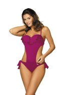 Jednoczęściowy strój kąpielowy Kostium kąpielowy Model Carmen Thai Pink M-468 Jagoda - Marko Jednoczęściowy strój kąpielowy Kostium kąpielowy Model Carmen Thai Pink M-468 Jagoda - Marko