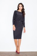 Sukienka Model 326 Black - Figl Sukienka Model 326 Black - Figl