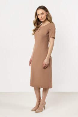 Sukienka Model A706 Cappuccino - awama