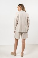 Koszula Damska Model A724 Beige - awama Koszula Damska Model A724 Beige - awama