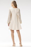 Sukienka Model A694 Beige - awama