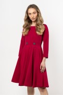 Sukienka Model A708 Claret - awama