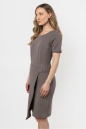 Sukienka Model A710 Taupe - awama