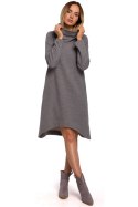 Sukienka Model MOE551 Grey - Moe Sukienka Model MOE551 Grey - Moe
