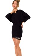 Sukienka Model MOE732 Black - Moe Sukienka Model MOE732 Black - Moe