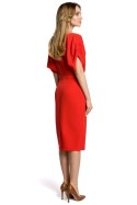 Sukienka Model MOE364 Red - Moe Sukienka Model MOE364 Red - Moe