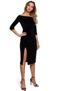 Sukienka Model MOE559 Black - Moe Sukienka Model MOE559 Black - Moe