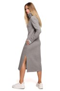 Sukienka Model MOE622 Grey - Moe Sukienka Model MOE622 Grey - Moe