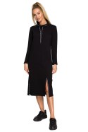 Sukienka Model MOE688 Black - Moe Sukienka Model MOE688 Black - Moe