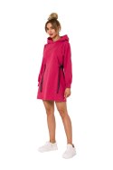 Sukienka Model MOE730 Coral - Moe Sukienka Model MOE730 Coral - Moe