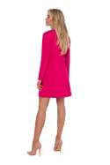 Sukienka Model MOE753 Pink - Moe Sukienka Model MOE753 Pink - Moe
