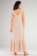 Sukienka Model M262 Beige - Infinite You Sukienka Model M262 Beige - Infinite You