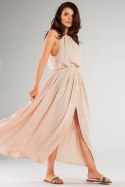 Sukienka Model M263 Beige - Infinite You Sukienka Model M263 Beige - Infinite You