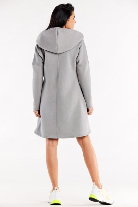 Sukienka Model M328 Grey - Infinite You Sukienka Model M328 Grey - Infinite You