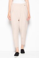 Spodnie Damskie Model VT047 Beige - Venaton Spodnie Damskie Model VT047 Beige - Venaton