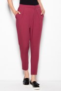 Spodnie Damskie Model VT047 Bordo - Venaton Spodnie Damskie Model VT047 Bordo - Venaton