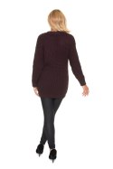 Sweter Model 70040 Chocco - PeeKaBoo Sweter Model 70040 Chocco - PeeKaBoo