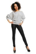 Sweter model 70003 Light Gray - PeeKaBoo Sweter model 70003 Light Gray - PeeKaBoo