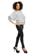 Sweter model 70003 Light Gray - PeeKaBoo Sweter model 70003 Light Gray - PeeKaBoo