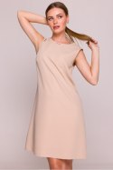 Sukienka Model S408 Beige - Stylove