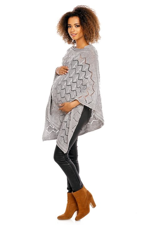 Poncho model 30012C Light Gray - PeeKaBoo