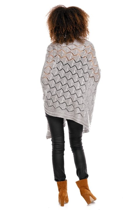 Poncho model 30012C Light Gray - PeeKaBoo