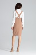 Sukienka Model L039 Brown - Lenitif Sukienka Model L039 Brown - Lenitif