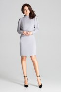 Sukienka Model L064 Grey - Lenitif Sukienka Model L064 Grey - Lenitif