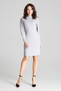 Sukienka Model L064 Grey - Lenitif Sukienka Model L064 Grey - Lenitif