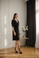 Sukienka Model L076 Black - Lenitif Sukienka Model L076 Black - Lenitif