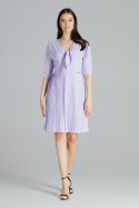 Sukienka Model L076 Violet - Lenitif Sukienka Model L076 Violet - Lenitif