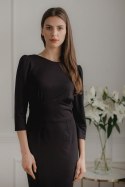 Sukienka Model L079 Black - Lenitif Sukienka Model L079 Black - Lenitif