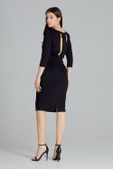 Sukienka Model L079 Black - Lenitif Sukienka Model L079 Black - Lenitif
