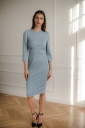 Sukienka Model L079 Blue - Lenitif Sukienka Model L079 Blue - Lenitif