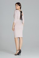 Sukienka Model L079 Pink - Lenitif Sukienka Model L079 Pink - Lenitif