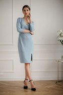Sukienka Model L086 Blue - Lenitif Sukienka Model L086 Blue - Lenitif