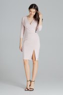 Sukienka Model L086 Pink - Lenitif Sukienka Model L086 Pink - Lenitif