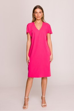 Sukienka Model S392 Pink - Stylove