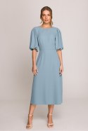 Sukienka Model S399 Cold Blue - Stylove
