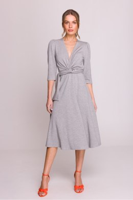 Sukienka Model S404 Grey - Stylove