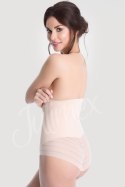 Figi wyszczuplające Model 141 Mesh Naturalny - Julimex Shapewear Figi wyszczuplające Model 141 Mesh Naturalny - Julimex Shapewear