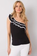 Koszulka Top Model TW-TP-OB018.08 Black - Och Bella Hurtownia odzieży on-line, moda damska, bielizna i obuwie dla kobiet - Matte Koszulka Top Model TW-TP-OB018.08 Black - Och Bella Hurtownia odzieży on-line, moda damska, bielizna i obuwie dla kobiet - Matte