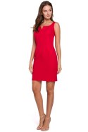 Sukienka Model K022 Red - Makover Sukienka Model K022 Red - Makover