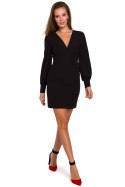 Sukienka Model K027 Black - Makover Sukienka Model K027 Black - Makover